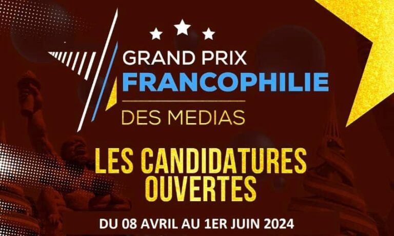 APPEL A CANDIDATURE: GRAND PRIX FRANCOPHILIE DES MEDIAS 2024